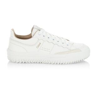 Chloe Frankie Leather Sneakers